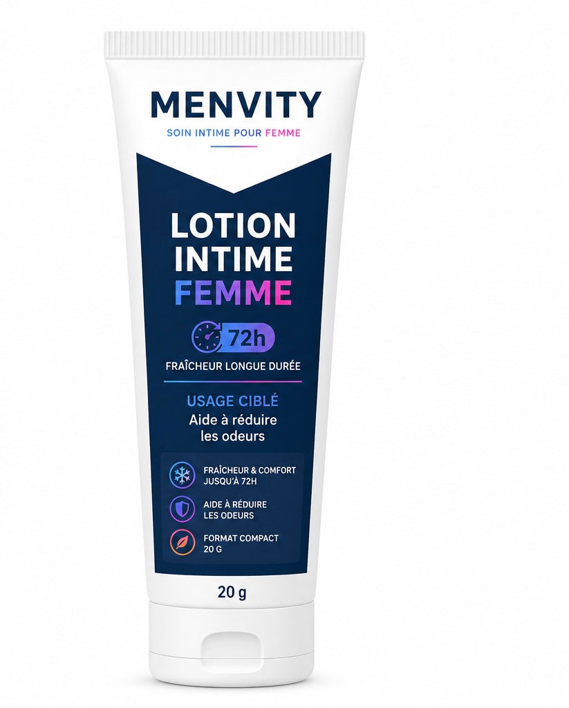 Gel Intime Femme Menvity — Fraîcheur & Douceur