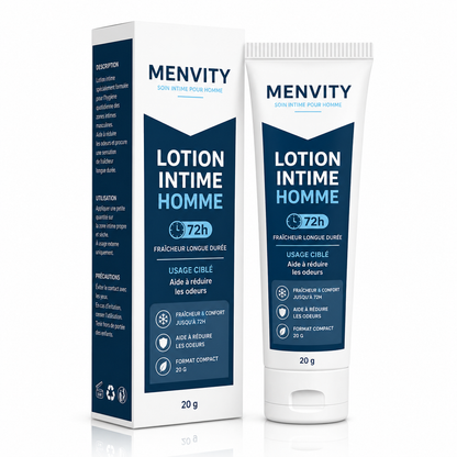 Gel Intime Homme Menvity — Fraîcheur & Douceur