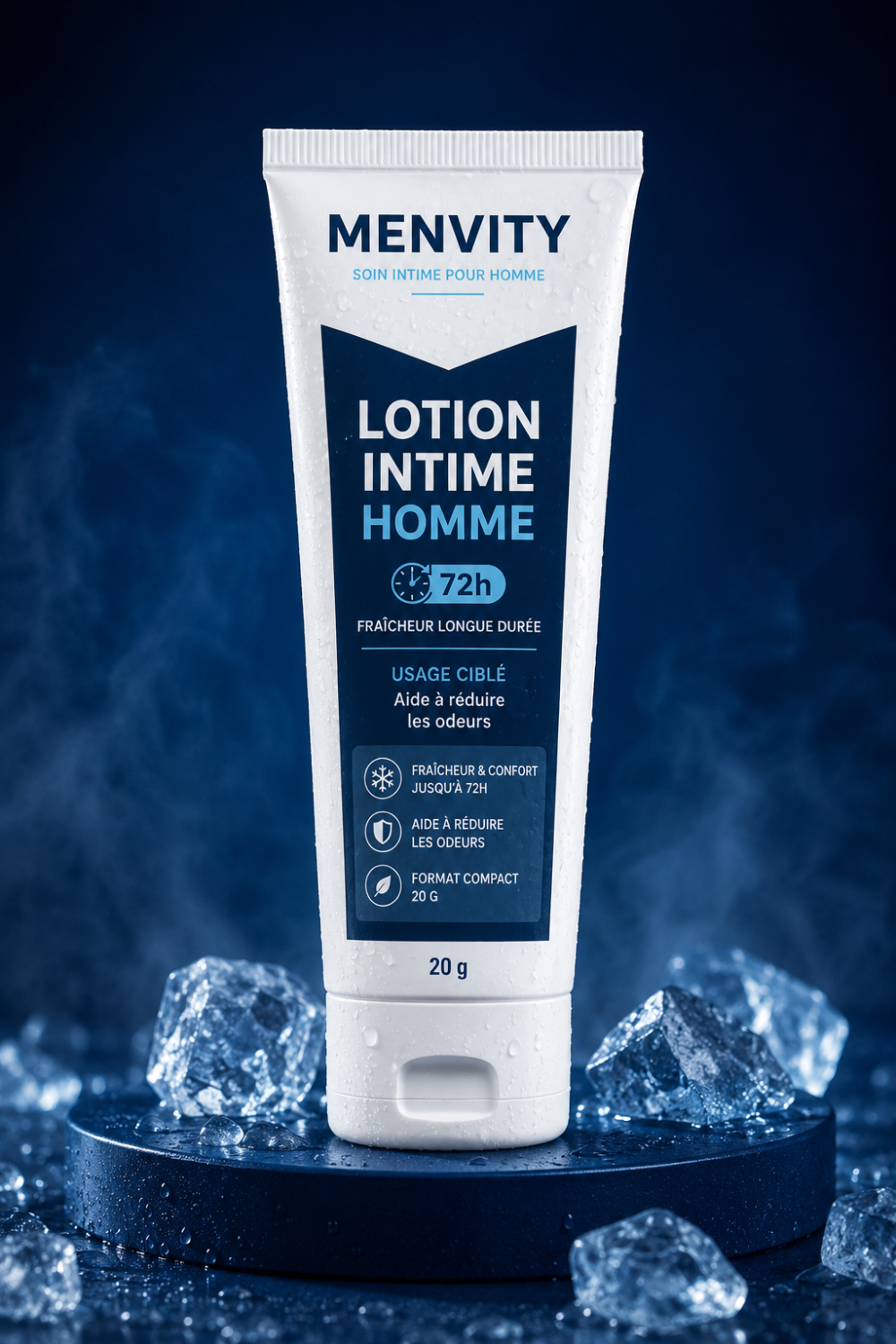 Gel Intime Homme Menvity — Fraîcheur & Douceur